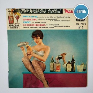 MANHATTAN NO 1 - Arriba El Cha Cha - Tenderly - 45lik Plak