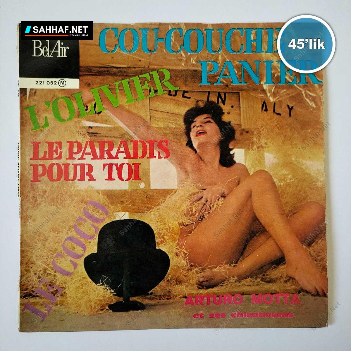 BEL-AIR - Cou-couche Panier - L'olivier - 45lik Plak 1 BEL-AIR - Cou-couche Panier - L'olivier - 45lik Plak
