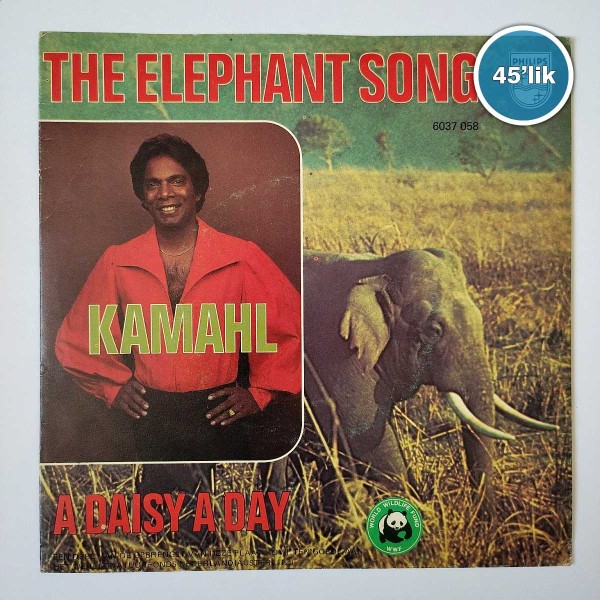 KAMAHL - The Elephant Song - A Daisy A Day - 45lik Plak 54 KAMAHL – The Elephant Song – A Daisy A Day – 45lik Plak