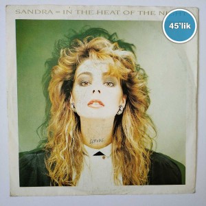 SANDRA KIM – In The Heat Of The Night – heatwave – 45lik Plak