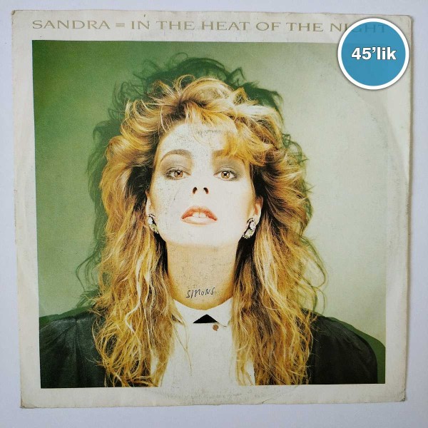 SANDRA KIM – In The Heat Of The Night – heatwave – 45lik Plak - Sahhaf.Net