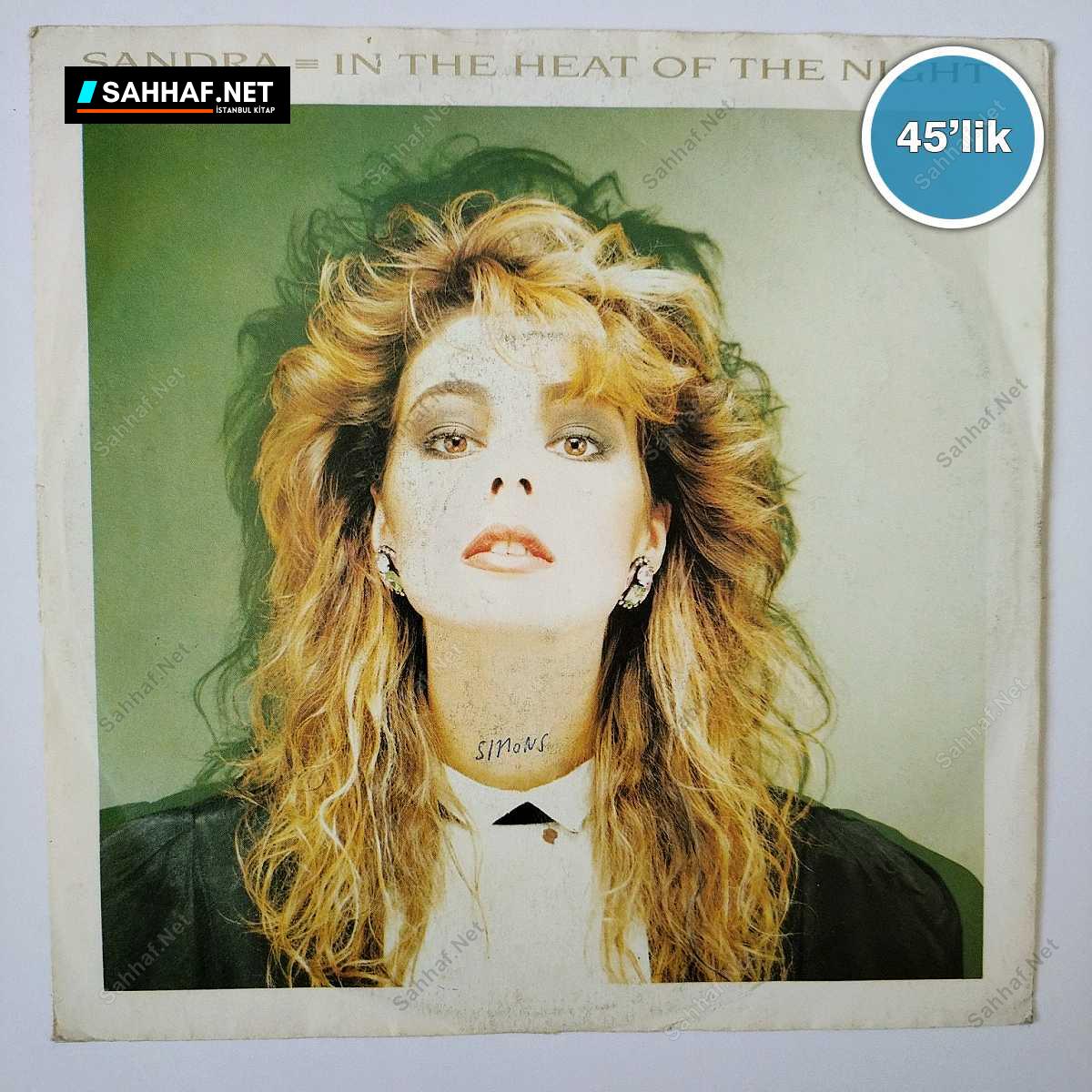 SANDRA KIM - In The Heat Of The Night - heatwave - 45lik Plak 1 SANDRA KIM - In The Heat Of The Night - heatwave - 45lik Plak