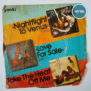 BONEY M - Dancing In The Streets - Mary's Boy Child Oh My Lord - 45lik Plak