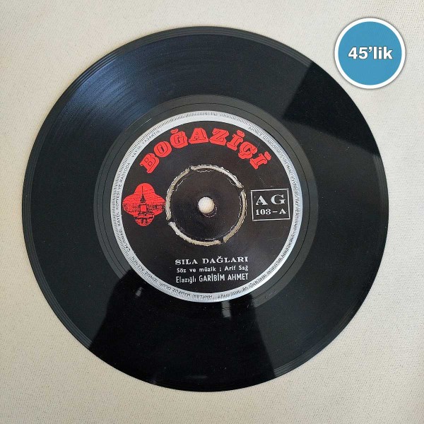 GARİBİM AHMET - Sıla Dağları - Kendim Ettim Kendim Buldum - 45lik Plak 57 GARİBİM AHMET – Sıla Dağları – Kendim Ettim Kendim Buldum – 45lik Plak