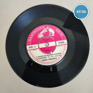 NURHAN DAMCIOĞLU - Fındıkkurdu - Kabağı Da Boynuma Takarım - 45lik Plak