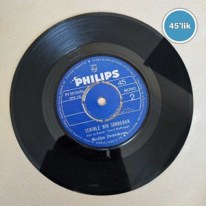 MEDİHA DEMİRKIRAN - Seninle Bir Sonbahar - Kalpsiz - 45lik Plak