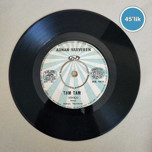 ADNAN VARVEREN - Tam Tam - Kime Dersen Yazık - 45lik Plak