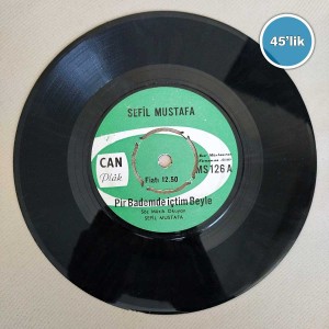 SEFİL MUSTAFA – Pir Bademde İçtim Beyle – Seversin Şahı Merdan Bilirsin – 45lik Plak