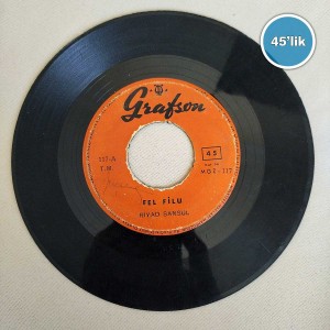 RİYAD SANSUL - Huveydelek - Felnfilu - 45lik Plak