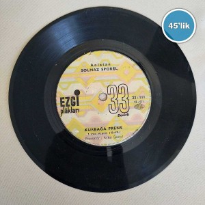 MASAL PLAĞI - Kurbağa Prens - Kurbağa Prens - 45lik Plak