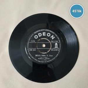 ROBERTO LORANO - Ave Maria Lola Mambo Cha Cha - Besos Para Ti - 45lik Plak