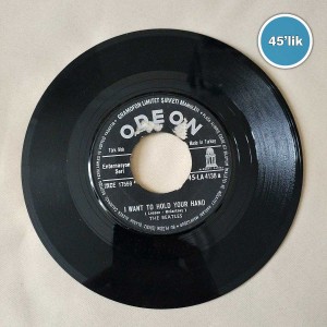THE BEATLES – I Want To Hold Your Hand – This Boy – 45lik Plak