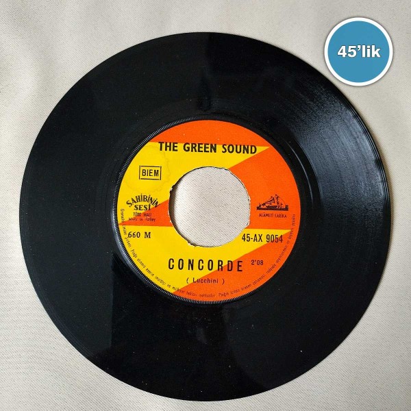 THE GREEN SOUND – Concorde – Adagio In Sol Min – 45lik Plak - Sahhaf.Net
