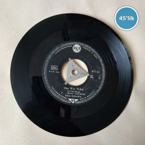 NEIL SEDAKA - One Way Ticket - Oh Carol - 45lik Plak