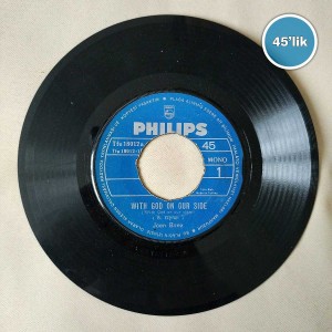 JOAN BAEZ - With God On Our Side - With God On Our Side - 45lik Plak