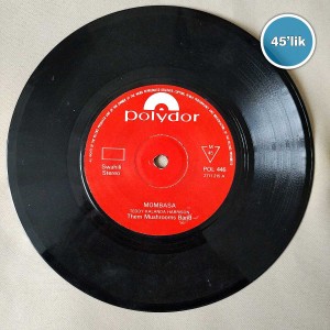 TEDDY KALANDA HARRISON - Mombasa - Kenya Hakuna Matata - 45lik Plak