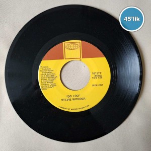 STEVIE WONDER - Do I Do - Rocket Love - 45lik Plak