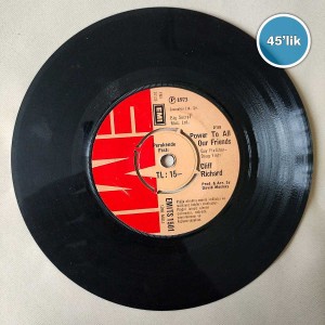 CLIFF RICHARD - Come Back Bıilly Joe - Power To All Our Friends - 45lik Plak