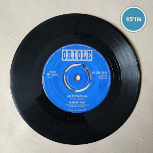 CLINTON FORD - Mustapha - Two Brothers - 45lik Plak