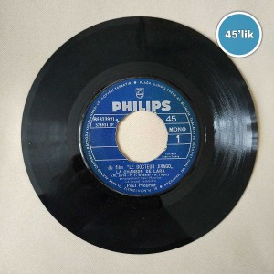 PAUL MAURIAT - Le Docteur Jivago - Paris En Colere - 45lik Plak
