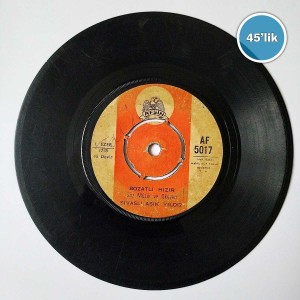 SİVASLI AŞIK YILDIZ - Hanım Olmuşsun - Bozatlı Hızır - 45lik Plak