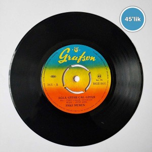ZEKİ MÜREN - Ağla Gitar Çal Gitar - Bir Kerre Bakanlar - 45lik Plak
