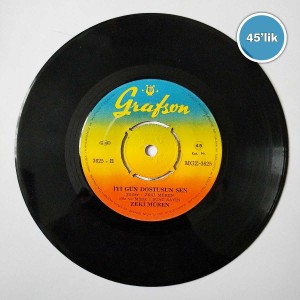 ZEKİ MÜREN - Aşka Paydos - İyi Gün Dostusun Sen - 45lik Plak