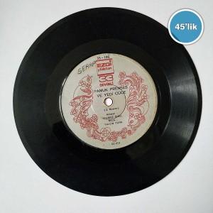 MASAL PLAĞI - Pamuk Prenses Ve Yedi Cüceler  - 45lik Plak