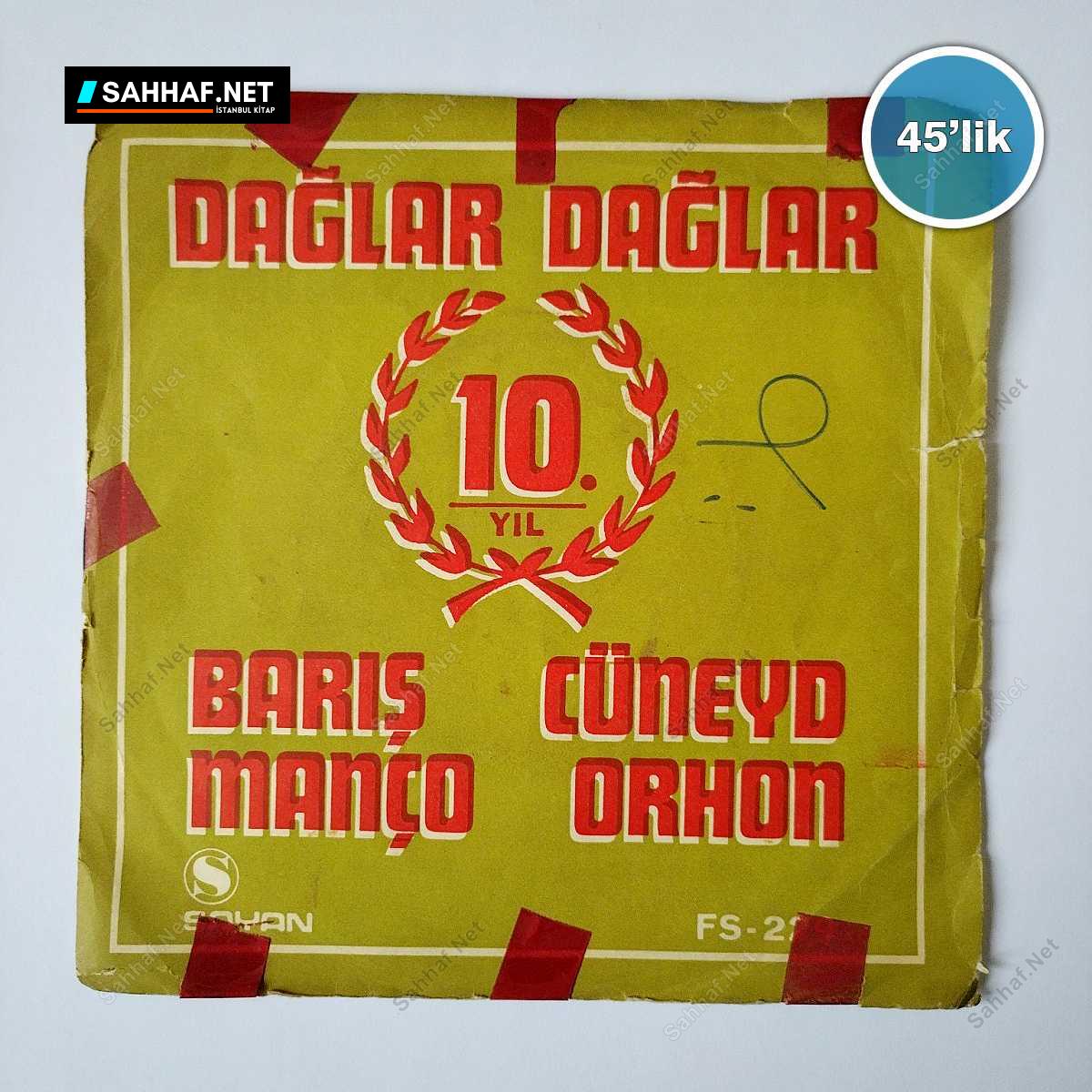 BARIŞ MANÇO - Dağlar Dağlar - Arzu - 45lik Plak 1 BARIŞ MANÇO - Dağlar Dağlar - Arzu - 45lik Plak