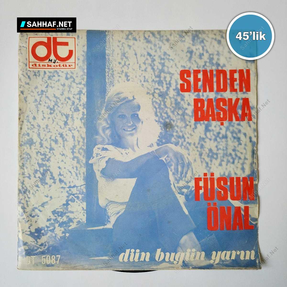 FÜSUN ÖNAL - Aman Efem - Dün Bugün Yarın - 45lik Plak 1 FÜSUN ÖNAL - Aman Efem - Dün Bugün Yarın - 45lik Plak