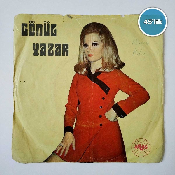 GÖNÜL YAZAR - Büyük Aşk - Uykusuz Geceler - 45lik Plak 52 GÖNÜL YAZAR – Büyük Aşk – Uykusuz Geceler – 45lik Plak