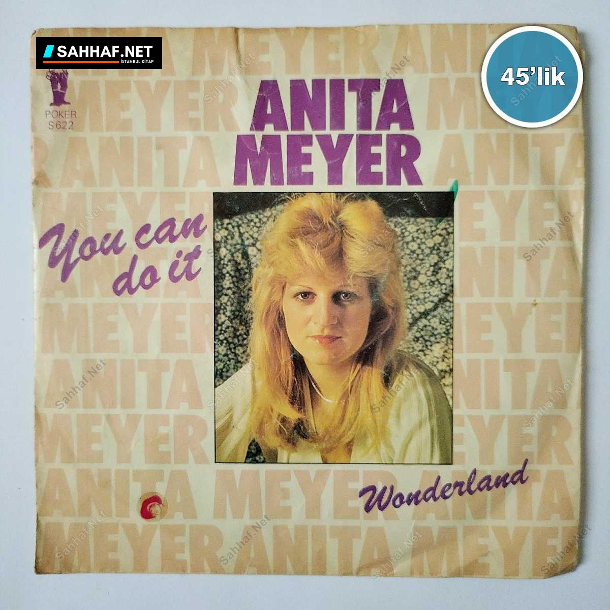 ANITA MEYER - You Can Do It - Wonderland - 45lik Plak 1 ANITA MEYER - You Can Do It - Wonderland - 45lik Plak