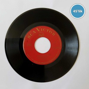 ENCORES - JOSE ITURBI - Polonaise Nr 3 As-dur - Claud Debussy - Clair De Lune - 45lik Plak