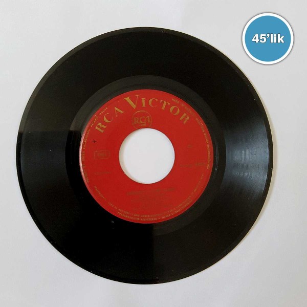 ENCORES – JOSE ITURBI – Polonaise Nr 3 As-dur – Claud Debussy – Clair De Lune – 45lik Plak - Sahhaf.Net