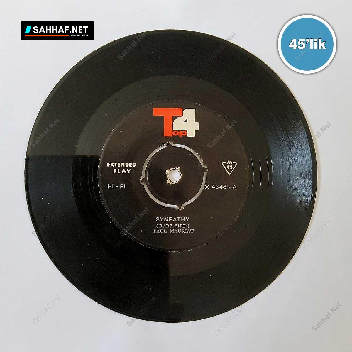 PAUL MAURIAT - Sympathy - Comme Jai Toujours Envie Daimer - 45lik Plak 1 PAUL MAURIAT - Sympathy - Comme Jai Toujours Envie Daimer - 45lik Plak
