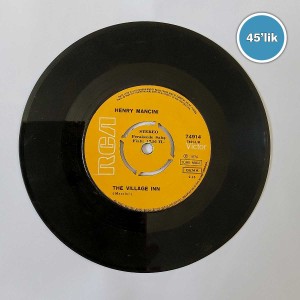HENRY MANCINI - La Panthere Rose - The Village Inn - 45lik Plak