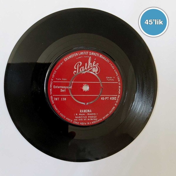 NARCISO PARIGI - Manuela - Ramona - 45lik Plak 54 NARCISO PARIGI – Manuela – Ramona – 45lik Plak
