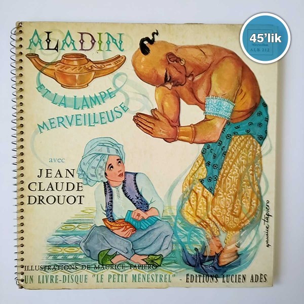 ALADIN - - Kitap Plak - 45lik Plak 45 ALADIN – – Kitap Plak – 45lik Plak