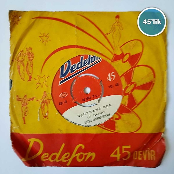 ADISS HARMANDYAN - Djeyrani Bes - Dzaghigner - 45lik Plak 43 ADISS HARMANDYAN – Djeyrani Bes – Dzaghigner – 45lik Plak