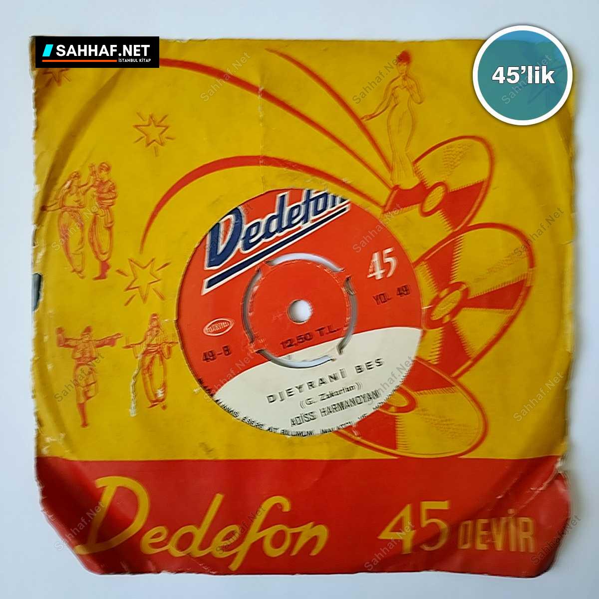 ADISS HARMANDYAN - Djeyrani Bes - Dzaghigner - 45lik Plak 1 ADISS HARMANDYAN - Djeyrani Bes - Dzaghigner - 45lik Plak