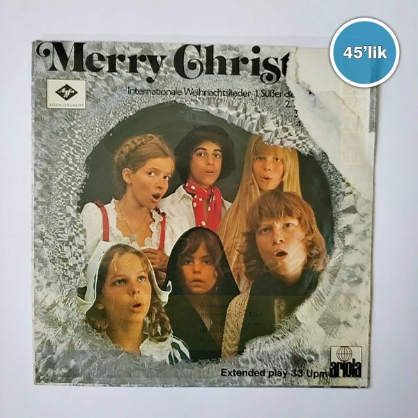 MERRY CHRISTMAS - Süber Die Glocken Nie Klingen - Tu Scendi Dalle Stelle - 45lik Plak 46 MERRY CHRISTMAS – Süber Die Glocken Nie Klingen – Tu Scendi Dalle Stelle – 45lik Plak