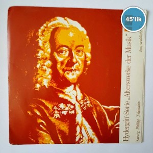 GEORD PHİLİPP TELEMANN - Klasik Müzik - 45lik Plak