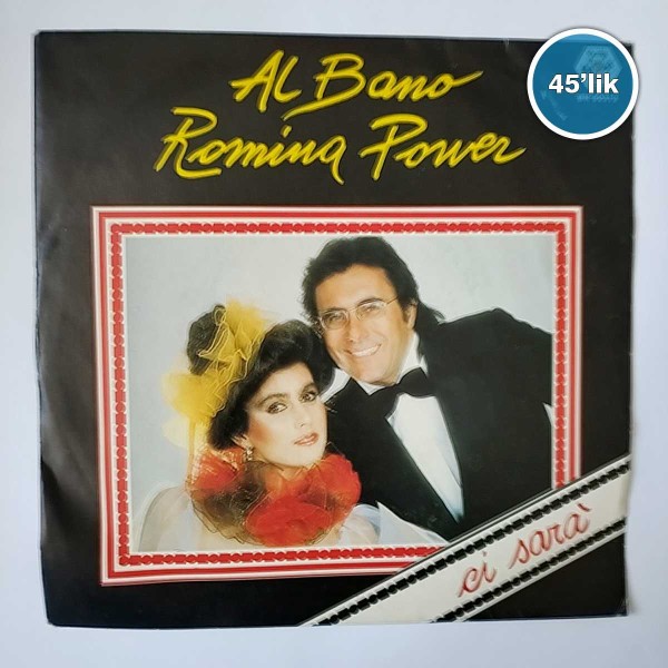 AL BANO ROMINA POWER - Ci Sara - Quando Un Amore Se Ne Va - 45lik Plak 59 AL BANO ROMINA POWER – Ci Sara – Quando Un Amore Se Ne Va – 45lik Plak