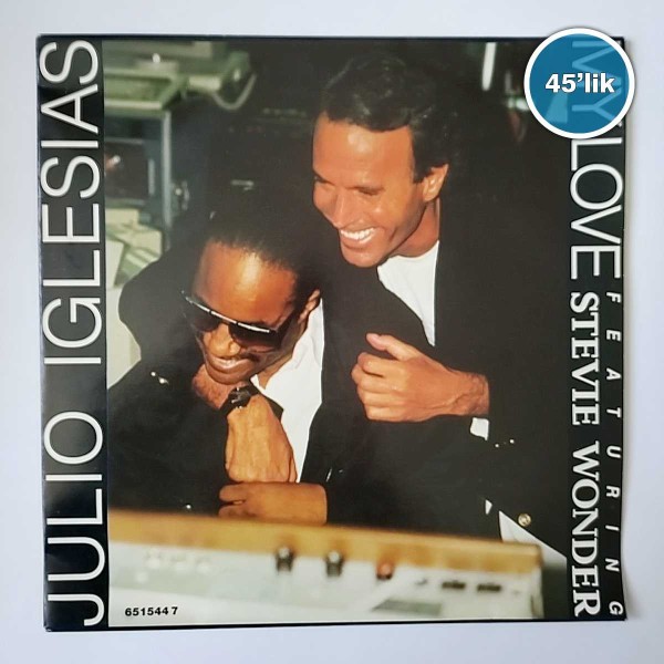 JULIO IGLESIAS - My Love - Words And Music - 45lik Plak 43 JULIO IGLESIAS – My Love – Words And Music – 45lik Plak
