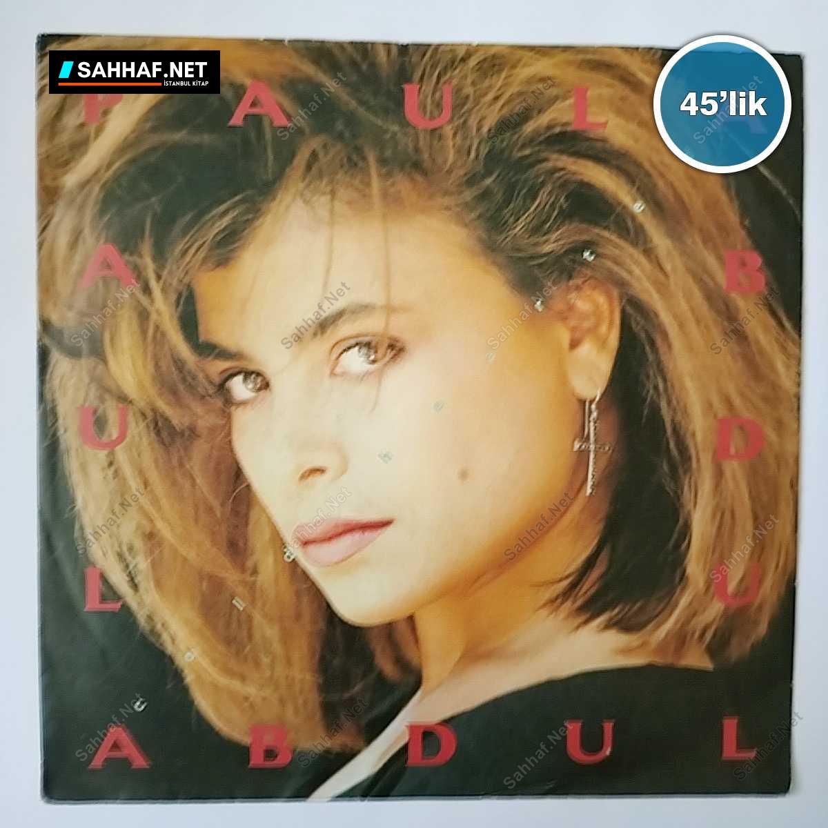 PAULA ABDUL - Cold Hearted - One Or The Other - 45lik Plak 1 PAULA ABDUL - Cold Hearted - One Or The Other - 45lik Plak