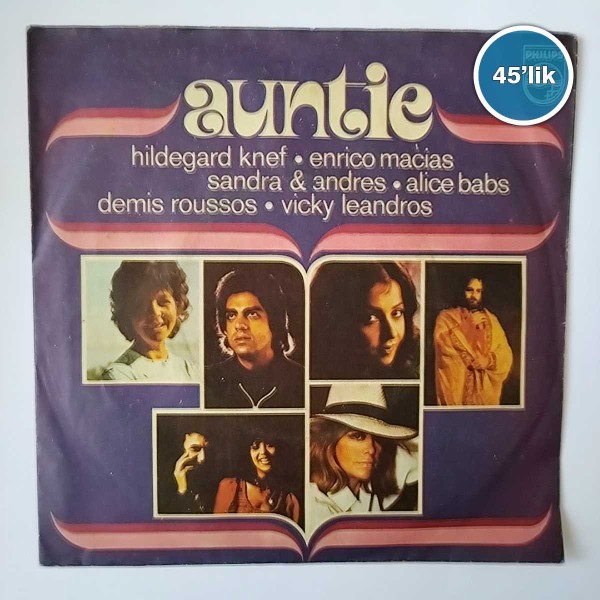 AUNTIE –  – 45lik Plak - Sahhaf.Net