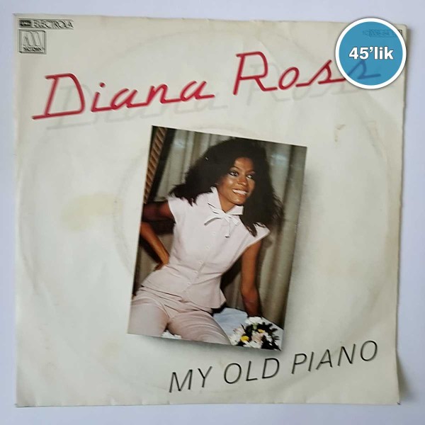 DIANA ROSS - My Old Piano - Where Did We Go Wrong - 45lik Plak 49 DIANA ROSS – My Old Piano – Where Did We Go Wrong – 45lik Plak