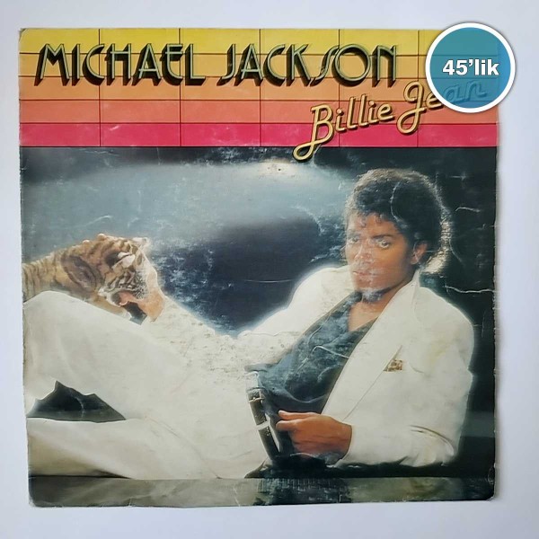 MICHAEL JACKSON - Billy Jean - Its The Falling In Love - 45lik Plak 54 MICHAEL JACKSON – Billy Jean – Its The Falling In Love – 45lik Plak