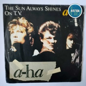 A-HA - The Sun Always Shines On Tv - Driftwood - 45lik Plak