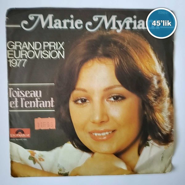 MARIE MYRIAM - Loiseau Et Lenfant - On Garde Toujours - 45lik Plak 54 MARIE MYRIAM – Loiseau Et Lenfant – On Garde Toujours – 45lik Plak